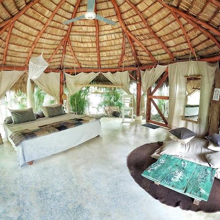 Dream Glamping Jungle Bohio 호텔 라스테레나스 외부 사진