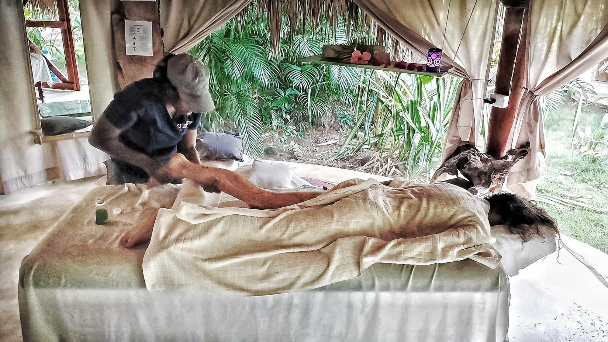 Dream Glamping Jungle Bohio 호텔 라스테레나스 외부 사진