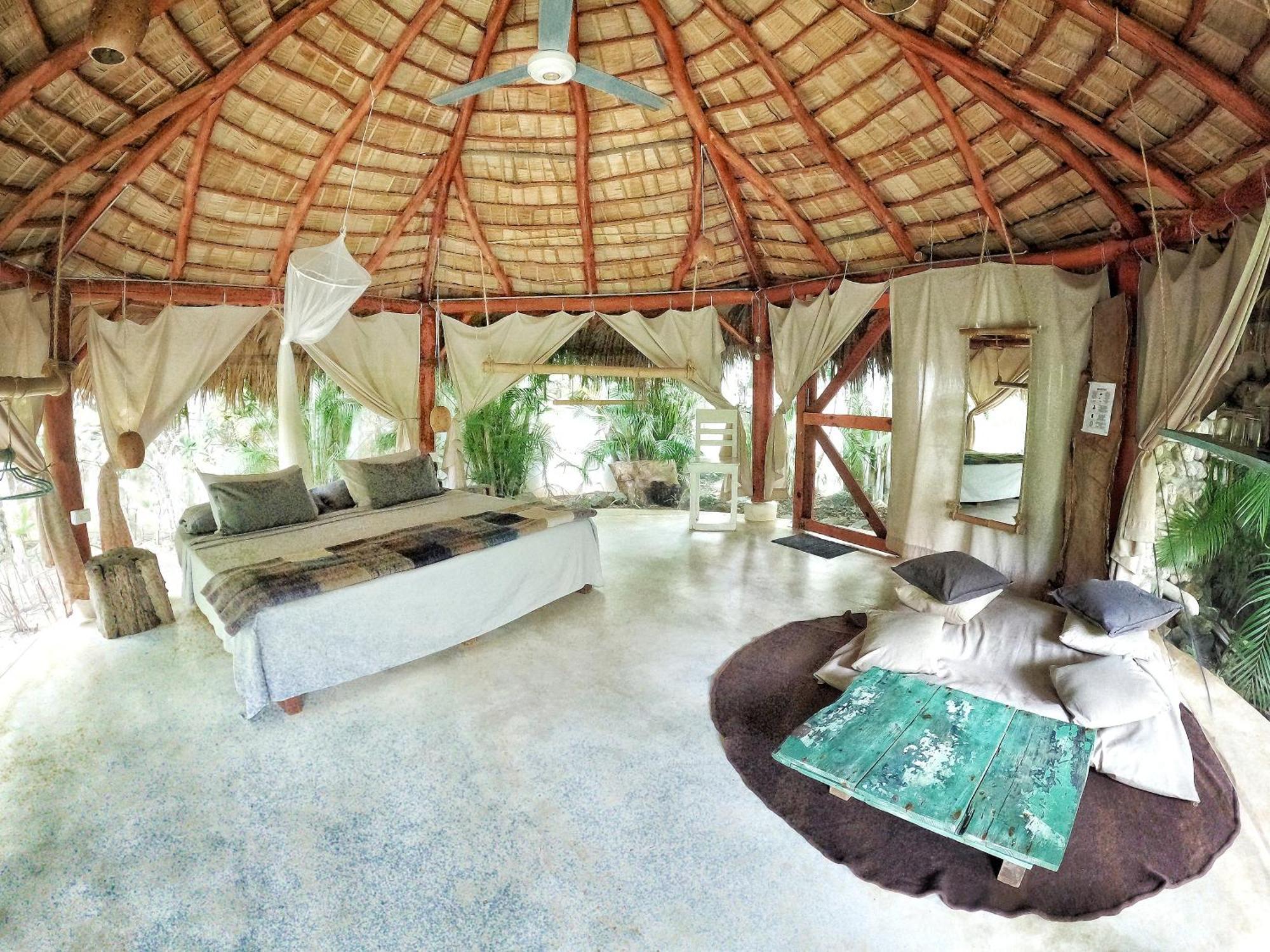 Dream Glamping Jungle Bohio 호텔 라스테레나스 외부 사진