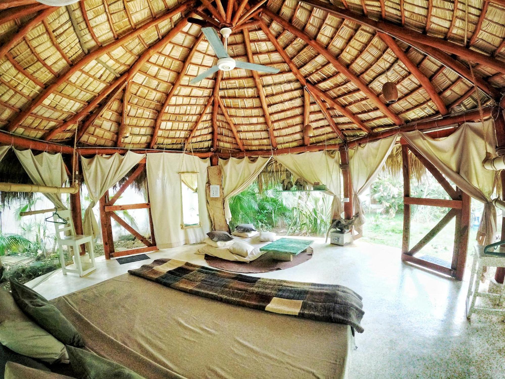 Dream Glamping Jungle Bohio 호텔 라스테레나스 외부 사진